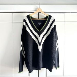 Anthropologie Black Knit Sweater